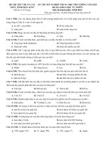 7  đề thi thử TN THPT 2021   môn sinh   bộ đề chuẩn cấu trúc minh họa   đề 7   file word có lời giải 