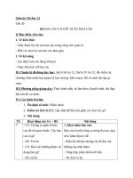 Bài 9: Báo cáo và kết xuất báo cáo - Giáo án Tin học 12 - GV.K.Thu Thảo