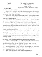 6  đề thi thử TN THPT 2021   môn ngữ văn   nhóm GV MGB   đề 6   file word có lời giải chi tiết 