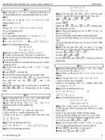 Bộ đề ôn tập thi học kì 1 (2012 - 2013) môn Toán - Khối 10