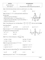 Đề thi thử TN THPT 2021   môn toán   bộ đề theo mức độ   GV ĐHSP   đề 8   file word có đáp án 