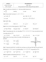Đề thi thử TN THPT 2021   môn toán   bộ đề theo mức độ   GV ĐHSP   đề 4   file word có lời giải 