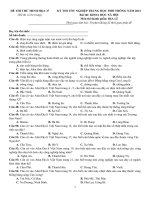 37  đề thi thử TN THPT 2021   môn địa lý   bộ đề chuẩn cấu trúc minh họa   đề 37   file word có lời giải 