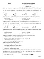 6  đề thi thử TN THPT 2021   môn lý   penbook   đề số 6   file word có lời giải 