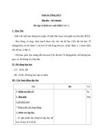 Giáo án bài Ôn tập cuối học kì 2 - Tiếng việt 3 - GV.N.Phương Mai