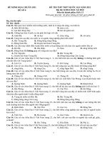 6  đề thi thử TN THPT 2021   môn địa lý   bộ đề chuẩn cấu trúc minh họa   đề 6   file word có lời giải 