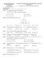 14  đề thi thử TN THPT 2021   môn toán   bộ đề chuẩn cấu trúc minh họa   đề 14   file word có lời giải 
