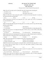 4  đề thi thử TN THPT 2021   môn hóa   penbook   đề số 4   file word có lời giải 