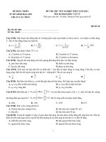 20  đề thi thử TN THPT 2021   môn lý   bộ đề chuẩn cấu trúc minh họa   đề 20   file word có lời giải 