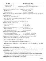 Đề thi thử TN THPT 2021   môn lý   bộ đề theo mức độ   GV ĐHSP   đề 15   file word có lời giải 