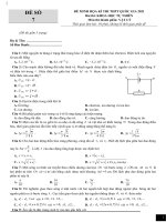 7  đề thi thử TN THPT 2021   môn lý   bộ đề chuẩn cấu trúc minh họa   đề 7   file word có lời giải 