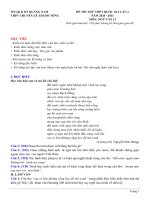 20  đề thi thử TN THPT 2021   ngữ văn   chuyên lê thánh tông   quảng nam   lần 1   file word có lời giải 