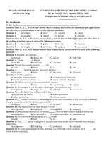 3  đề thi thử TN THPT 2021   môn tiếng anh   bộ đề chuẩn cấu trúc minh họa   đề 3   file word có lời giải 