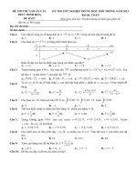 7  đề thi thử TN THPT 2021   môn toán   bộ đề chuẩn cấu trúc minh họa   đề 7   file word có lời giải 