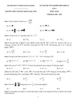 1  đề thi thử TN THPT 2021   môn toán   THPT chuyên thoại ngọc hầu   an giang   lần 1   file word có lời giải 