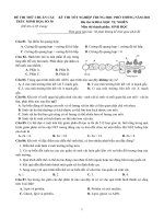 30  đề thi thử TN THPT 2021   môn sinh   bộ đề chuẩn cấu trúc minh họa   đề 30   file word có lời giải 