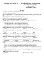 23  đề thi thử TN THPT 2021   môn sinh   THPT chuyên quốc học huế   lần 1   file word có lời giải chi tiết 