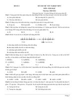 3  đề thi thử TN THPT 2021   môn sinh học   nhóm GV MGB   đề 3   file word có lời giải chi tiết 