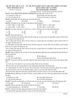 11  đề thi thử TN THPT 2021   môn sinh   bộ đề chuẩn cấu trúc minh họa   đề 11   file word có lời giải 