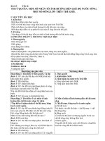 Bai 15 Thuy quyen Mot so nhan to anh huong denche do nuoc song Mot so song lon tren Trai Dat