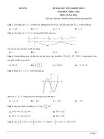 9  đề thi thử TN THPT 2021   môn toán   nhóm GV MGB   đề 9   file word có lời giải chi tiết 
