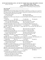 4  đề thi thử TN THPT 2021   môn GDCD   bộ đề chuẩn cấu trúc minh họa   đề 4   file word có lời giải 