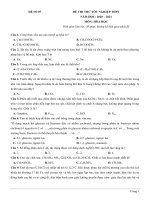 7  đề thi thử TN THPT 2021   môn hóa   penbook   đề số 7   file word có lời giải 