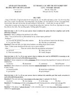 Đề thi thử TN THPT 2021   môn tiếng anh   chuyên lam sơn   thanh hóa   lần 2   file word có lời giải