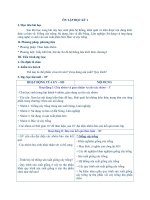 Giáo án Công nghệ 10 bài 21: Ôn tập chương 1