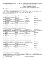 18  đề thi thử TN THPT 2021   môn hóa   bộ đề chuẩn cấu trúc minh họa   đề 18   file word có lời giải 