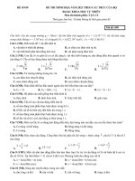 9  đề thi thử TN THPT 2021   môn lý   bộ đề chuẩn cấu trúc minh họa   đề 9   file word có lời giải 