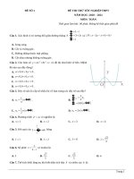 1  đề thi thử TN THPT 2021   môn toán   penbook   đề số 1   file word có lời giải 