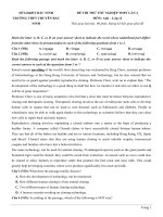 11  đề thi thử TN THPT 2021   môn tiếng anh   THPT chuyên bắc ninh   lần 2   file word có lời giải 