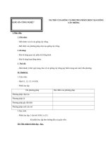 Giáo án Công nghệ 7 bài 10: Vai trò của giống và phương pháp chọn tạo cây giống