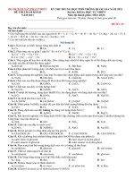 29  đề thi thử TN THPT 2021   môn hóa   bộ đề chuẩn cấu trúc minh họa   đề 29   file word có lời giải 