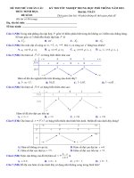 3  đề thi thử TN THPT 2021   môn toán   bộ đề chuẩn cấu trúc minh họa   đề 3   file word có lời giải 