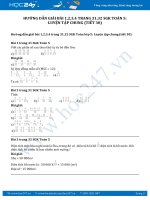 Hướng dẫn giải bài 3,4 trang 32 SGK Toán 5