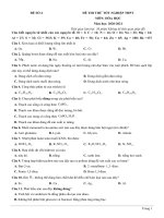 4  đề thi thử TN THPT 2021   môn hóa học   nhóm GV MGB   đề 4   file word có lời giải chi tiết 