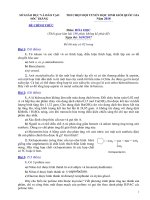 Đề thi chọn HSG Quốc gia môn Hóa học năm 2018 - Sở GD&ĐT Sóc Trăng (Vòng 2)