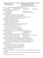 12  đề thi thử TN THPT 2021   môn sinh   bộ đề chuẩn cấu trúc minh họa   đề 12   file word có lời giải 