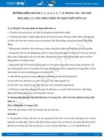 Hướng dẫn giải bài 1,2,3,4,5,6,7,8 trang 101,102 SGK Hóa 11