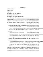 Triển khai hệ thống hoạch định nguồn lực doanh nghiệp ERP vào công tác quản lý của tập đoàn điện lực việt nam EVN (tt) 