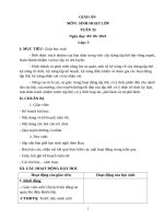 GIÁO án SHL tuần 33 + KỊCH bản SHL CHỦ đề 19 5 