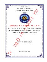Luận văn kinh tế TÌM HIỂU KỸ THUẬT CHỌN MẪU TRONG KIỂM TOÁN BÁO CÁO TÀI CHÍNH TẠI CÔNG TY TNHH KIỂM TOÁN VÀ KẾ TOÁN AAC