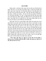 Thưc trạng vận dụng quy luật giá trị vào nền kinh tế nước ta thời gian qua và những giải pháp đề ra nhằm vận dụng quy luật giá trị vào nền kinh tế viêt nam 