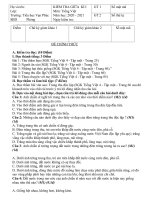 Đề thi giữa học kì 1 môn Tiếng Việt lớp 4 năm 2020-2021 có đáp án - Trường Tiểu học Vạn Phúc