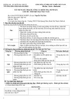 XÂY DỰNG KẾ  HOẠCH, CÔNG CỤ KIỂM TRA, ĐÁNH GIÁ CHỦ ĐỀ THƠ HIỆN ĐẠI VIỆT NAM