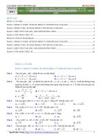 NBV 0h2 3 các hệ THƯỚC LƯỢNG TRONG TAM GIÁC và GIẢI TAM GIÁC 