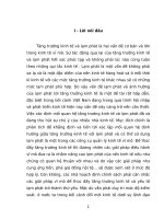 Lạm phát và tăng trường kinh tế 