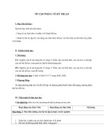 Giáo án bài 14: Ôn tập Phần vẽ kỹ thuật - Công nghệ 11 - GV.Đ.T.Hoàng